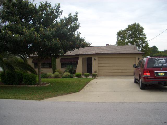 house front view